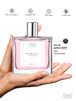 EM5™ Bombshell Perfume for Women | Eau De Parfum Spray | Vanilla Coffee White Floral Fragrance Accords | Luxury Gift for Her | Sizes Available: 50 ml / 15 ml - House of EM5