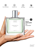 EM5™ Chronicle Perfume for Men | Eau De Parfum Spray | Lavender Musky Tropical Fragrance Accords | Luxury Gift for Him | Sizes Available: 50 ml / 15 ml - House of EM5