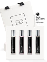 EM5™ Combo Pack of 4 - Exclusive Collection for Her | Eau De Parfum Spray | Perfect Gift Set for Women | Compact & Travel Friendly | 15 ml Each