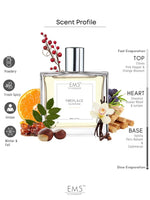 EM5™ Fireplace Unisex Perfume | Eau De Parfum Spray for Men & Women | Woody Vanilla Balsamic Fragrance Accords | Luxury Gift for Him / Her | Sizes Available: 50 ml / 15 ml - House of EM5