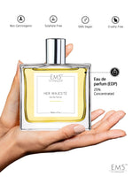 EM5™ Her Majesté Perfume for Women | Floral Citrus Fresh Spicy Fragrance | 50 ml Unisex Eau de Parfum Spray | Luxury Gift for Her