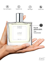 EM5™ Juno Perfume for Women | Eau De Parfum Spray | Powdery Woody Floral Fragrance Accords | Luxury Gift for Her | Sizes Available: 50 ml / 15 ml - House of EM5