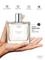 EM5™ Masoud Unisex Perfume EDP Spray for Men & Women | Rose Oud Warm Spicy Fragrance | Luxury Gift for Him / Her | Sizes Available: 50 ml Spray / 15 ml Spray