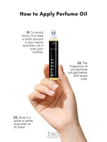 EM5™ Miyake | Perfume Oil Roll On (Attar) 90% Concentrate Non-Alcoholic for Men and Women, Strong and Long Lasting | Citrus Woody Fresh Spicy | 10ml Roll-On Easy to Carry and Travel Friendly