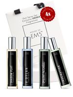 EM5™ Combo Pack of 4 - Premium Unisex Collection for Men & Women | Eau De Parfum Spray | Perfect Gift Set for Him & Her | Compact & Travel Friendly | 15 ml Each