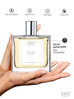 EM5™ Rare Unisex Perfume | Eau de Parfum Spray for Men & Women | Woody Musky Powdery Fragrance | Luxury Gift for Him / Her | Sizes Available: 50 ml / 15 ml