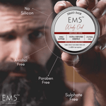 EM5™ Natural Organic Beard Balm | EM5's Natural Organic Beard Balm | Medium Hold - Shine | BeesWax, Shea Butter, Jojoba Oil, Essential Oils (Woody Oud) - House of EM5